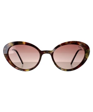 INVU Oval Womens Cloud Brown Sage Tortoise Brown Polarized B2108 Zonnebril Verhoog je elegantie met de INVU Designer Zonnebril model B2108C, gemaakt voor vrouwen die houden van tijdloze verfijning. Deze chique zonnebril heeft een ovaalvormig montuur van sage tortoise kunststof met slanke metalen pootjes, perfect gecombineerd met bruine gepolariseerde glazen met kleurverloop. Het B2108C model combineert een klassiek ontwerp met moderne functionaliteit en biedt superieure UV-bescherming en de hele dag comfort. Deze eersteklas zonnebril is verkrijgbaar met een uitzonderlijke korting op de normale verkoopprijs en is een must-have accessoire voor elke stijlvolle garderobe. Omarm luxe en maak een geraffineerd statement waar je ook gaat met INVU.