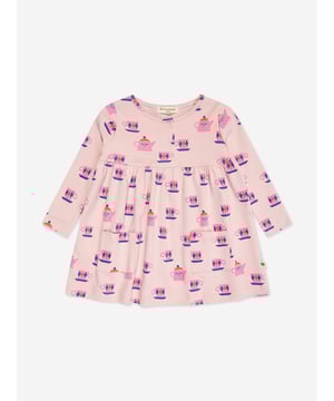 Introducing the Girls Briar Tea Time Dress in Pink by the bonnie mob, a must-have for AW2024. Refined elegance &amp; unrivaled comfort make this dress a wardrobe staple:‚ Exquisite Craftsmanship: Tailored with high-quality fabrics for durability and a luxurious feel.‚ Charming Design: Features delicate lace trims and a vibrant pink hue that captures the essence of youth and joy.‚ Versatile Style: Perfect for special occasions or blissful everyday wear.Revamp your little one's collection with this enchanting dress. Order now and embrace timeless beauty!
