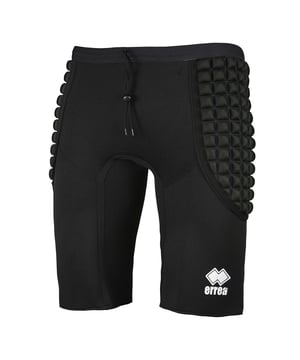 Especificaciones: Pantalón corto de portero apto tanto para entrenamiento como para partidos, confeccionado en neopreno, elástico y suave para mayor comodidad y libertad de movimientos. Llevan super acolchados en los laterales para mayor protección al bucear o en caso de caída. Cintura elástica ajustable con cordón. Uso: Portero Ajuste: Regular