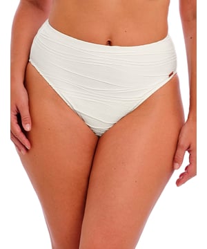 Fantasie Beach Waves High Waist Bikini Briefs. High rise swim brief that offers full rear coverage and a fully lined gusset. The product is recommended for gentle wash only.
