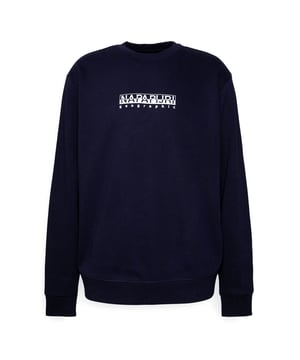Jersey de hombre de la marca Napapijri. Los jerseys de Napapijri están hechos de algodón y tienen un corte regular. El suave algodón proporciona una gran comodidad.  Marca: NapapijriNombre del modelo: B-Box SweaterCategoría: jersey de hombreMateriales: algodónColor: azul.