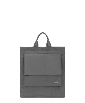Made from our signature nylon, the Portrait Nylon Tote is the perfect way to carry all your everyday essentials. Featuring a padded carry handle and adjustable crossbody strap with a clip off function. Features: , Zip top opening, Front oversized flap over zip pocket, Rear zip pocket, SMITH & CANOVA antique brass logo, Branded antique brass zips, Padded grab handle, Adjustable crossbody strap (detachable), Internal 15 inch padded laptop sleeve, Internal zip pocket, 2 Internal mobile phone slip pockets - fits normal and plus size smart phones, 2 Internal pen slip pockets Style Ref: 92682 DKGREY