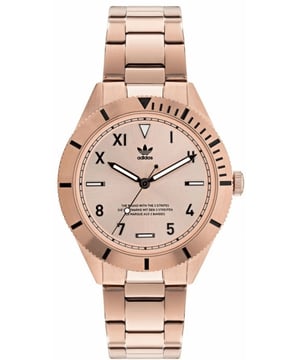 Adidas AOFH22064 - Reloj para unisexo cuarzo acero inoxidable• material: acero inoxidable• cristal: minèral• pulsera: acero inoxidable• correa: dorado• resistencia al agua: 50 m (5 ATM)• tamaño de la caja: 43 mm