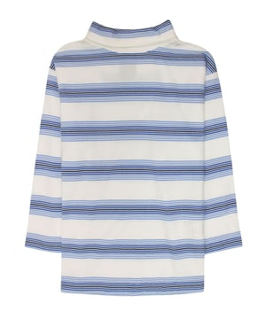 The kind of top you need for early Spring, and the perfect layer for Autumn.  Made with a wide Funnel Roll Neck and 3/4 Sleeve.  Finished with the Crew Logo on back neck.
Fit: Regular, Sizing: As expected.