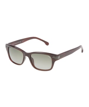 Gafas de sol de hombre de color marrón - Lozza SL4074M5209Y7• material: acetato• color: marrón• tamaño: 52/18/145 mm (longitud de la lente / ancho del puente / longitud de la varilla)  FRAME COLOR: AVANA BROWN STRIATO AMBRA LUCIDO