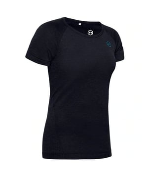 Under Armour Womens Rush Nahtloses T-Shirt-Training Top 1351602 001