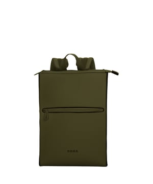 Unisex rugzak met ritssluiting. één met binnenzakken met ritssluiting. één voorkant met externe zakken met ritssluiting. ontbrekende schouderband. Neopreen handvat. een binnencompartiment.  extern materiaal. polyester binnenkant. Afmetingen: 18,5x27x9 cm. Modeproduct