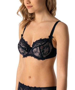 40F Naturana My Style Sheer Embroidered Lace Underwire Full