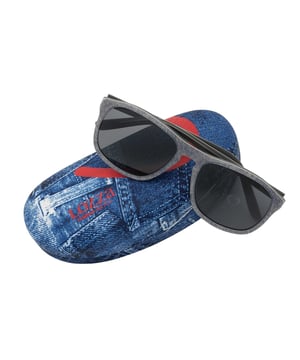 Gafas de sol unisex de color azul - Lozza SL192755N58M• material: acetato• color: azul• tamaño: 55/19/140 mm (longitud de la lente / ancho del puente / longitud de la varilla)  FRAME COLOR: OPAQUE JEANS