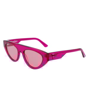 Gafas de sol de mujer de color fucsia - Karl Lagerfeld KL6043S-86• material: acetato• color: fucsia• tamaño: 61/14/140 mm (longitud de la lente / ancho del puente / longitud de la varilla)  UV filter 2