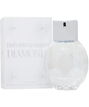 Emporio Armani design house launched Diamonds in 2007 as a sensual dazzling scent for women. Diamonds notes consist of rose raspberry litchi fressia vetiver cedar wood patchouli amber and vanilla to create this floral seductive glamorous perfume.