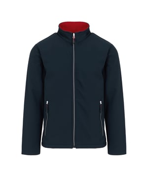 Materiaal: Polyester. Stof: Dubbellaags, Softshell, Stretch. Voering: Fleece. Ontwerp: Eenvoudig. Stoffen ritssluiting. Halslijn: Hoog-Neck. Mouwtype: Met lange mouwen. Zakken: 2 Zijzakken, Rits. Bevestiging: Contrasterende ritssluiting, volledige ritssluiting.