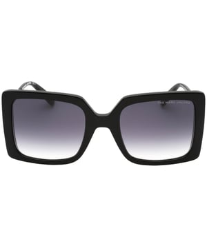 Marc Jacobs Black Sunglasses, Lens Width = 54mm, Nose Bridge Width = 22mm, Arm Length = 140mm, Sunglasses, Sunglasses Case, Cleaning Cloth and Care Instructions all Included, 100% Protection Against UVA &amp; UVB Sunlight and Conform to British Standard EN 1836:2005, Black Sunglasses