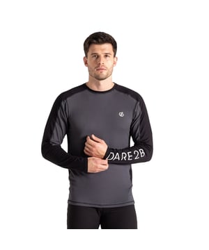 Materiaal: Polyester. Stof: Geborsteld, Q-Wic. Ontwerp: Logo, Mouwprint, Tweekleurig. Hals: Crew Neck. Mouwtype: Met lange mouwen. Bevestiging: Pull-On. Stoftechnologie: Anti-Bacterieel, Vochtafvoerend, Geurcontrole, Sneldrogend, Zacht, Thermisch. Inhoud: 1 zwembroekje, 1 topje. Waistline: Elastiek. XS: 36 in. S: 38 in. M: 40 in. L: 42 in. XL: 44 in. XXL: 48 in. 3XL: 51 in.