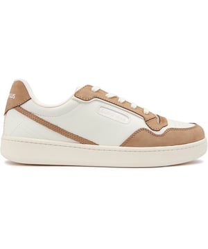 Introducing The Good News Mack Trainers - The Perfect Blend Of Style And Sustainability. Made With An Upper Material That's 80% Bio Veg, With 100% Recycled Mesh Lining And A Sole Material That's 70% Natural Rubber, These Natural Trainers Are A Step Towards A Greener Future. The Retro-inspired Trainers Are Ready For Your Urban Adventures And Every Day Chores.