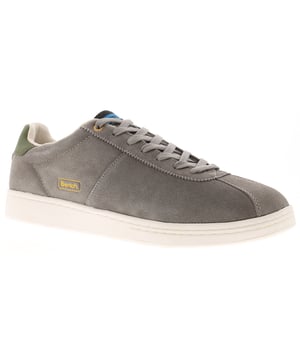 Bench Mens Trainers Fletcher Leather Grey. Suede Upper. Pu Lining. Rubber Sole. Footwear Sneakers.