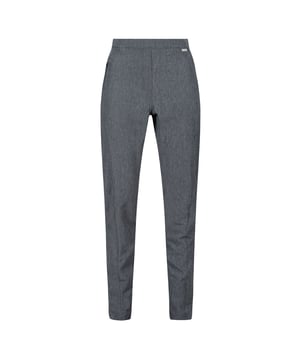 Material: 89% Polyester, 11% Elasthan. Dauerhaft wasserabweisende Ausrüstung. Teilweise elastischer Bund. 2 seitliche Reißverschlusstaschen.