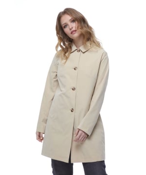 Discover timeless elegance with the ELLE Jennifer mac. Effortlessly chic and versatile, this classic mac is a wardrobe essential. Its clean lines and minimalist design make it the perfect outerwear staple for any occasion from heading out to lunch or walking the dog. Elevate your style with ELLE's signature sophistication in the enduring appeal of the Jennifer mac. 100% Polyester. Machine washable.
This Jacket is slim fit, so you may want to go up a size.