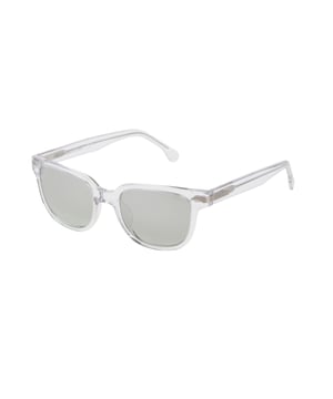 Gafas de sol unisex de color transparente - Lozza SL4067M49885V• material: acetato• color: transparente• tamaño: 49/20/145 mm (longitud de la lente / ancho del puente / longitud de la varilla)  FRAME COLOR: GLOSSY CRYSTAL