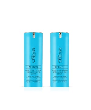 skinChemists Retinol Intelligent Repair Stimulating Eye Serum is a powerful formula that combines retinol with other beneficial ingredients like sodium hyaluronate and oat kernel extract. This serum aims to brighten, smooth, and hydrate the delicate skin around the eyes, while also improving the overall texture and appearance. With its clean beauty approach and focus on effective ingredients, this serum is perfect for those looking to enhance their skincare routine.