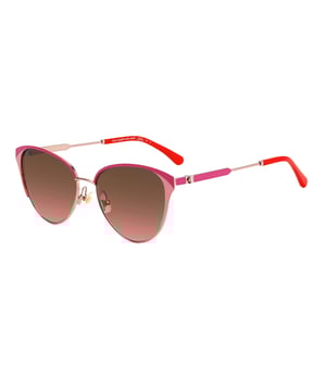 Kate Spade Vrouwen Zonnebril IANNAGS000F6M - Materiaal: Metaal - Kleur frame: Roze - Afmetingen: 56/17/140 mm (Diameter lens / Brug formaat / Lengte veren)
