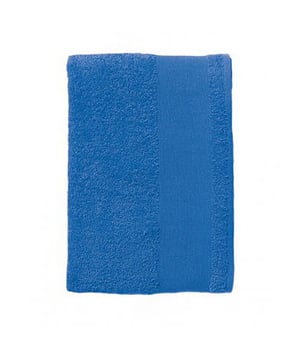 Waschbar bis 60 Grad. Stärke: 400 gsm. Material: 100% Baumwolle. Maße: 70 x 140 cm.