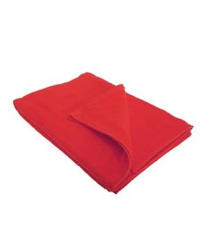 Waschbar bis 60 Grad. Stärke: 400 gsm. Material: 100% Baumwolle. Maße: 70 x 140 cm.