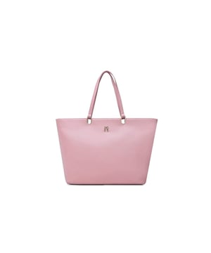Handtaschen Tommy Jeans Th Yimeless Damen Rosa Kunstleder. Authentische Gepäcke der Marke Tommy Jeans – Streetwear/Sportswear-Design von Tommy Jeans – Tommy Jeans für Damen, modisch und perfekt für den Alltag – Handtaschen Tommy Jeans in der Farbe Rosa kombinieren sich ideal mit dem Rest Ihrer Garderobe – bequeme Kunstledermaterial – klassisch – Th Yimeless –