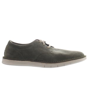 Clarks Forge Vibe Lace-up Green Smooth Leather Mens Zapatos 261497767