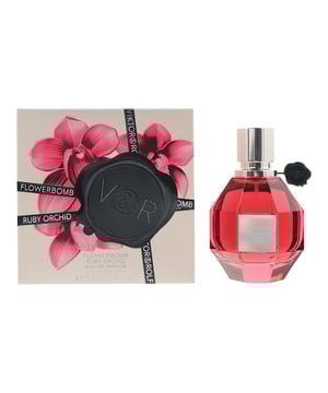 In 2021 Viktor & Rolf launched Flowerbomb Ruby Orchid, as the latest in the Flowerbomb range. The scent, created by Domitille Michalon Bertier, is a floral fruity gourmand, with top notes of Peach and Vine; a middle note of Orchid; and a base of Vanilla Bean. The scent is juicy, even in the coldest of weather, with smart, soft nuances offset against a tart fruitiness. It's sweet, yet elegant, and suitable all year round.