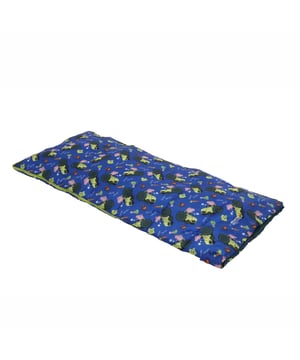 Camping ready with Regatta and Peppa Pig. For nights under the canvas, caravanning or sleepovers at home, our Peppa Pig Sleeping Bag is snug and warm with a soft brushed polyester lining and single layer stitch detailing to keep the fill evenly distributed (even when they wriggle). The bag can be fully unzipped to convert into a cosy blanket. Stuff sack included. Material: 100% Polyester. Ref: RCE368WPI.