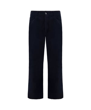 Emporio Armani J33 reguläre Fit Wide Leg Womens Hosen