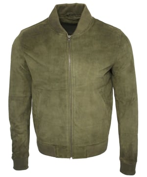 Investeer in tijdloze zwier met dit stijlvolle, stoere leren jack gemaakt van boterzacht geitensuèdeleer. Dit retro-jack heeft elastische zomen en manchetten en een ritssluiting aan de voorkant voor een comfortabelere pasvorm. Geef je causale look het perfecte finishing woord en combineer deze stijl met jeans en hoge sneakers