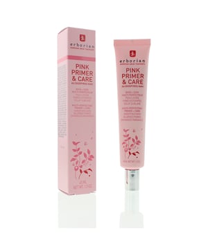 Erborian Pink Primer & Care is a 2-in-1 multi-perfecting base and moisturizer, enriched with Khaki Diospyros extract for a flawless, perfected finish. This lightweight formula blurs imperfections, refines pores, and smooths skin texture while delivering long-lasting hydration for a radiant, plump complexion. The perfect multitasker for effortlessly beautiful skin.