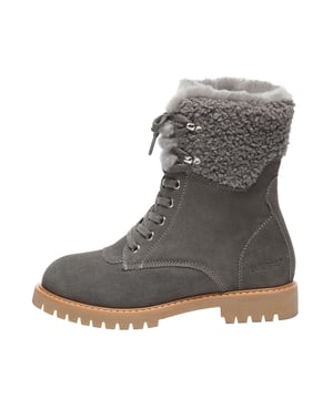 ¡Prepárate para el clima frío con estilo! Las botas Sittella Fashion Chunky cuentan con un interior de lana suave con un exterior de cuero y suela de esponja de goma. Con un cuello de lana en el tobillo y un diseño con cordones, estas botas estilo Marten son perfectas para el uso diario. Descripción: Parte superior de gamuza Cálido forro de lana de piel de oveja Suave Plantilla de lana de oveja Suela de goma Tecnologías: Water & Parte superior resistente a las manchas Suela exterior antideslizante