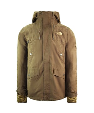 The North Face Gore-Tex Hike Insulated Jacket Beige Mens Triclimate Coat NF0A3KTC2WU