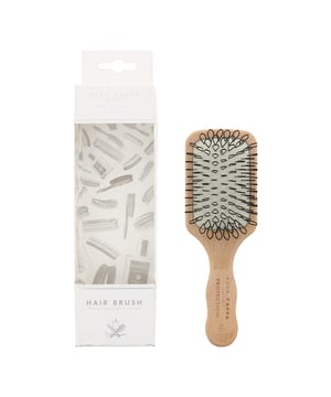 Acca Kappa Beech Wood Mini Paddle Hair Brush Features uniquely looped bristles that move easily through the hair detangling without damaging delicate and fine hair. The bristles are mounted on a natural rubber cushion that distributes pressure evenly while gently massaging the scalp.
