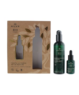 Nuxe Bio Organic 2 Piece Gift Set: Serum 30ml - Micellar Cleansing Water 200ml.