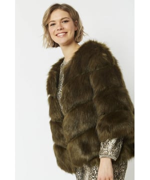 Faux Fur Ella Coat