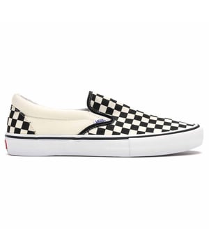 Vans Pro Checkerboard Slip-On White Canvas Shoes VN0A347VAPK