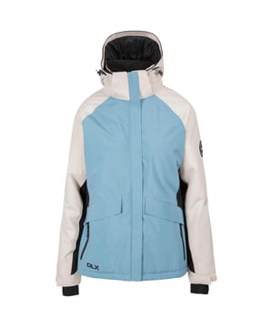 Shell: Polyester. Vulling: 100% polyester. Vullen: Down-Touch. Voering: Polyamide, Polyester. Stof: PU membraan. Ontwerp: Contrast, Tekst. Stof Technologie: DLX, isolerend. Afneembare sneeuwrok, onderarmritsen. Halslijn: Kapitein. Manchet: Binnenkant stretch, Lusje met drukknoopsluiting. Mouwtype: Raglan met lange mouwen, Raglan met lange mouwen. Eigenschappen capuchon: Verstelbaar, Knevelversteller, Afritsbaar. Zakken: 2 onderste zakken, dubbele instap, waterafstotende ritssluiting, contrast, zak voor skipas, ritssluiting, zak voor bril, audio. Bevestiging: Volledige ritssluiting. Zoom: Aantrekkoord.