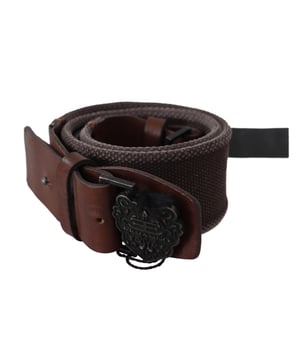 Brand: ERMANNO SCERVINO
  Material: Leather
  Color: Dark Brown
  Motive: Solid pattern
  Logo details
  Made in Italy
Material: Leather