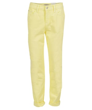 Start wearing summer in these girlfriend jeans from M&S in a stylish pale yellow hue.  The girlfriend cut is a relaxed fit in a slim taper leg, flattering and comfortable.  Sits below the waist in a high/mid rise, cut
Fit: Regular, Sizing: As expected