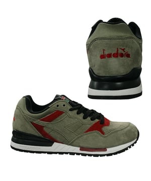 Diadora intrepid premium hombre unisex con entrenadores de gamuza C7068 B64B
