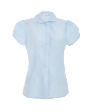 - Plain design - Collar style - Fitted style - Button front - Short sleeves - Always check the wash care label - Cool hand wash with mild detergent