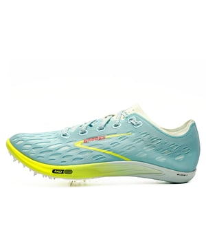 Race with confidence in the Brooks ELMN8 7 track spike, engineered for optimal performance in all your races. This updated spike features a lightweight, breathable upper with an internal bootie for a secure, adaptive fit, ensuring comfort and responsiveness. The innovative Pebax plate enhances propulsion, while the added midsole cushioning provides a perfect balance of comfort and speed. With six permanent spike pins for aggressive traction, the ELMN8 7 is designed to propel you to your best times to date
 - Breathable textile mesh upper 
 - Secure lace closure 
 - 6 spike count and permanent spike pins 
 - Responsive cushioning 
 - Carbon rubber outsole 
 - Brooks branding throughout