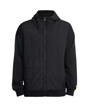 Manténgase cómodo y elegante con esta sudadera con capucha negra de la marca Lyle and Scott. Perfecto para cualquier ocasión, esta es la manera ideal de expresar tu estilo individual sin sacrificar la comodidad. ¡Mímate con este básico elegante hoy!, Sudadera con capucha negra de Lyle and Scott, Hecho en la India, 100% algodón, Logotipo de la marca en el pecho, Cierre de cremallera, Corte estándar, Se ajusta a la talla real, Insignia de la marca, Jersey negro