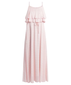 Deze frisse maxi zomerjurk van myMo zal je verblijden met zijn all-over bloemenprint en lengte. Het ontwerp wordt gecompleteerd door verstelbare spaghettibandjes, een lichte taille en een lichte onderjurk. De jurk is gemaakt van een ongecompliceerd materiaal, terwijl de vloeiende volants bij de buste de zomerse look optimaliseren.