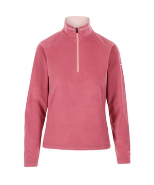 Oberteil aus Microfleece mit Anti-Pilling. 1/2 Reißverschluss am Hals. Kontrastierender Innenkragen und Nackenband. Airtrap. 100% Polyester. Trespass Womens Chest Sizing (ca.): XS/8 - 32in/81cm, S/10 - 34in/86cm, M/12 - 36in/91.4cm, L/14 - 38in/96.5cm, XL/16 - 40in/101.5cm, XXL/18 - 42in/106.5cm.