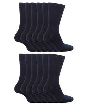 When Summer is almost over and they’re about to head back to School for a brand new year, you need to make sure they’ve got enough socks to last them as long as possible. That’s why these Cotton Rich 12 Pack School Socks are the perfect bundle to stock up their sock drawer! These school socks are ideal for kids running around the playground as they don’t keep riding down.They can also be worn during normal / casual weekends when kids are full of energy! Each Sock is of great quality with Cotton Rich material to give them maximum softness and comfort no matter what they get up to during or even after school. They are available in 4 different classic colours; Black, Grey, Navy & White to match any school uniform, making them ideal to wear even on non-uniform days too! They wash beautifully and do not shrink when washed. Just follow the washing instructions on the packaging. Made from 80% Cotton, 18% Polyamide, 2% Lycra, they’re for both Boys & Girls, available in three sizes; 3-6 Years, 7-10 Years & 11-14 Years.